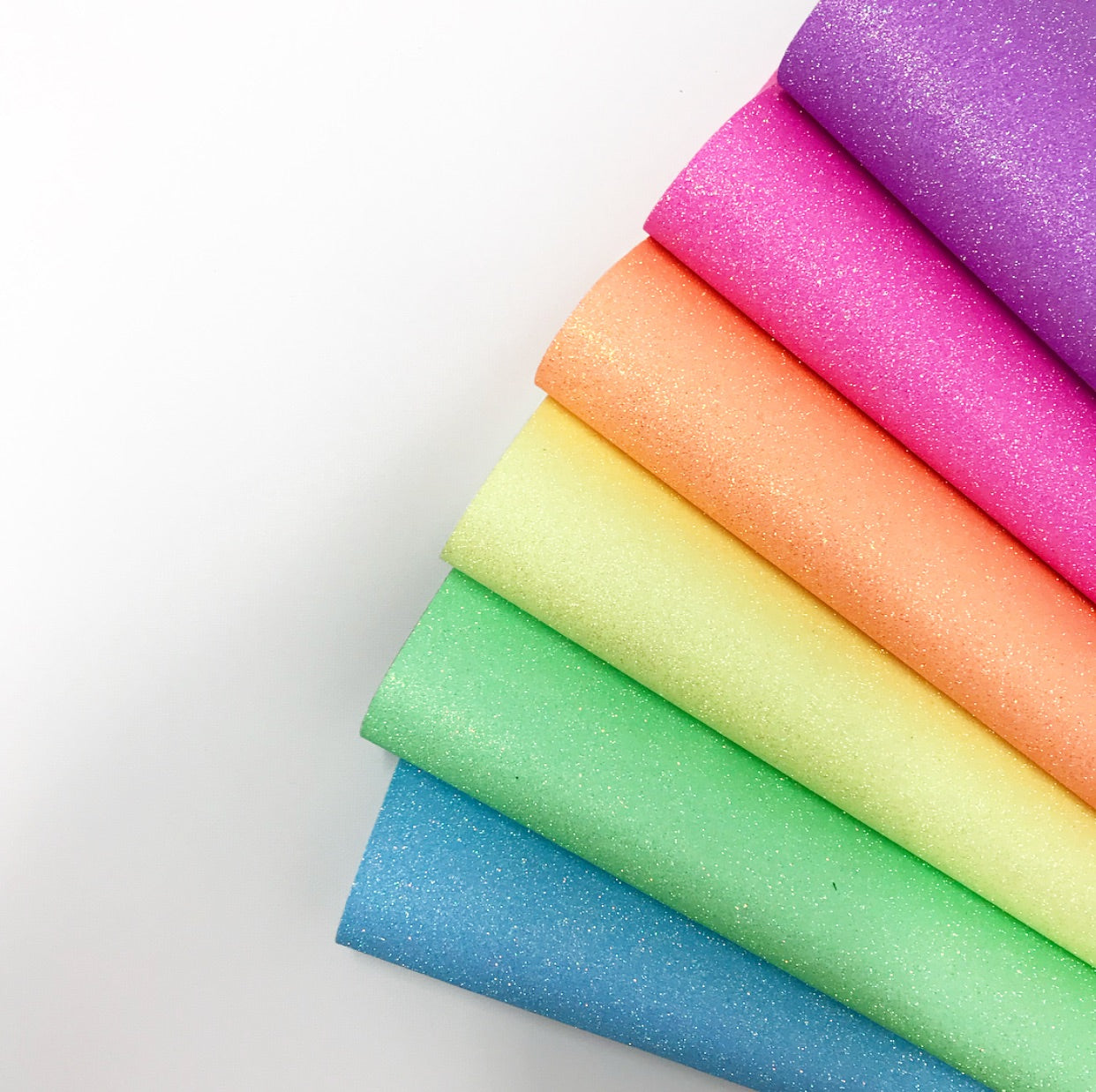 Neon Glitter Felt Range
