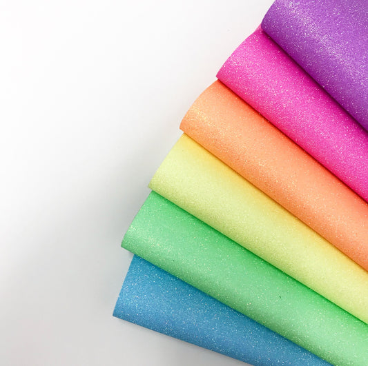 Neon Glitter Felt Range