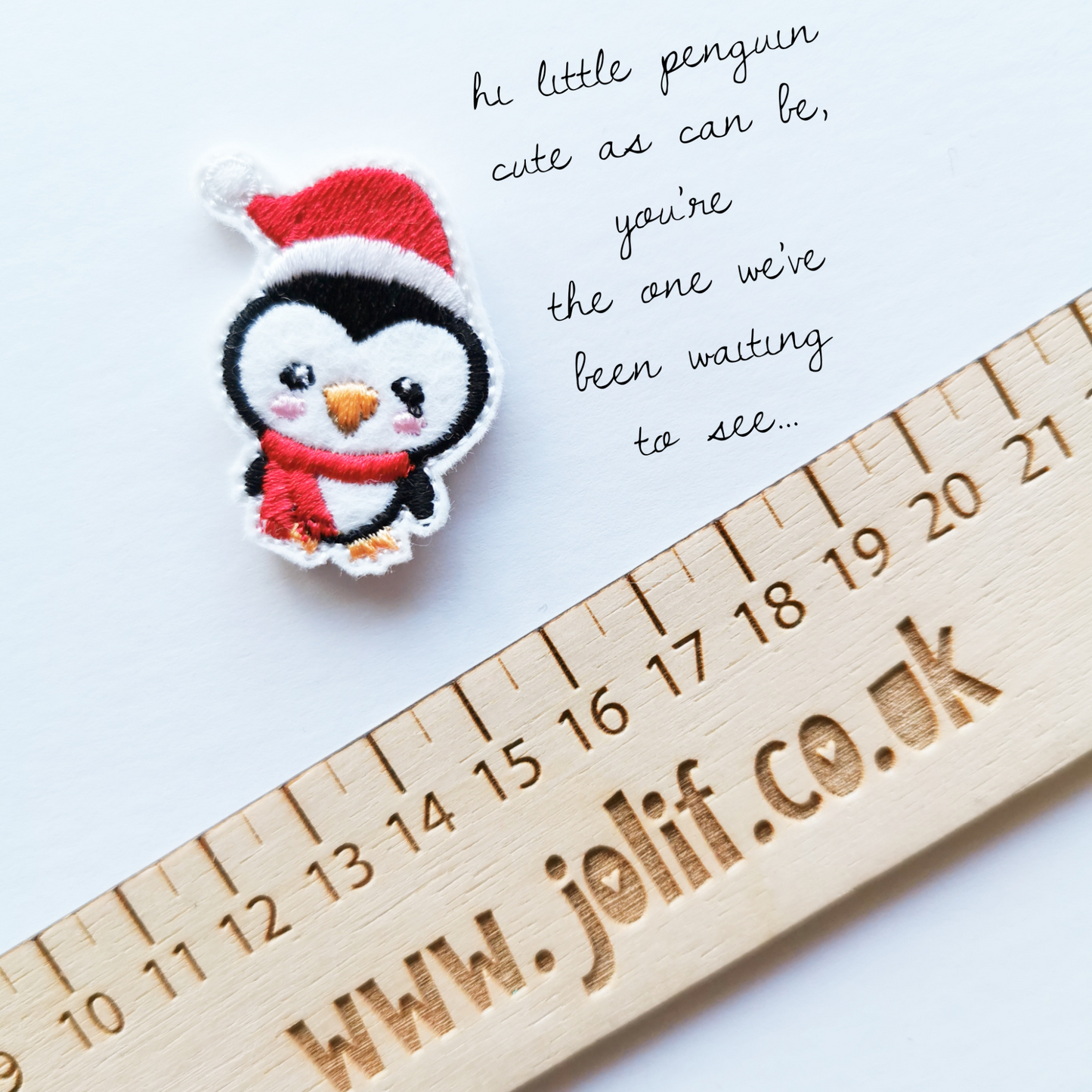 Cute Little Penguin Felties / Strip of 3