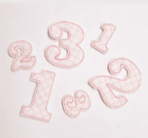 Criss Cross Number Felties