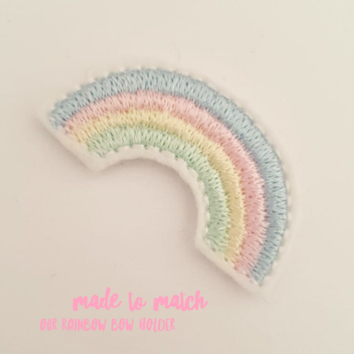 Mini Rainbow Felties - strip of 3