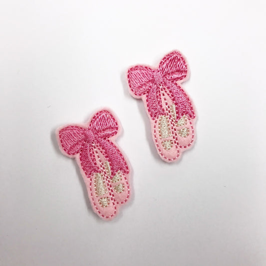 Ballet Slippers Feltie / Strip of 3