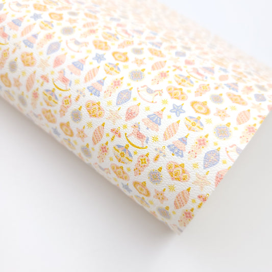 Pastel Baubles Artisan Leatherette
