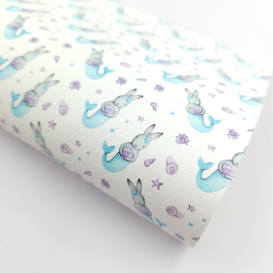 Miss Bunny Mermaid Artisan Leatherette