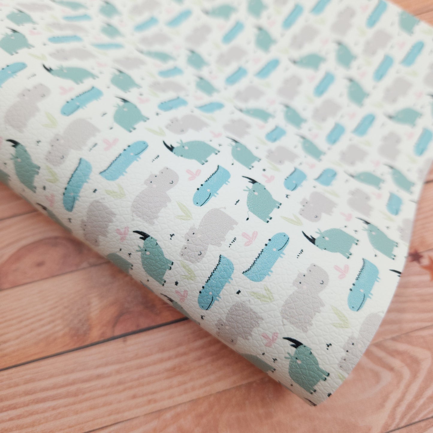 Hippos, Rhinos & Crocs Artisan Leatherette