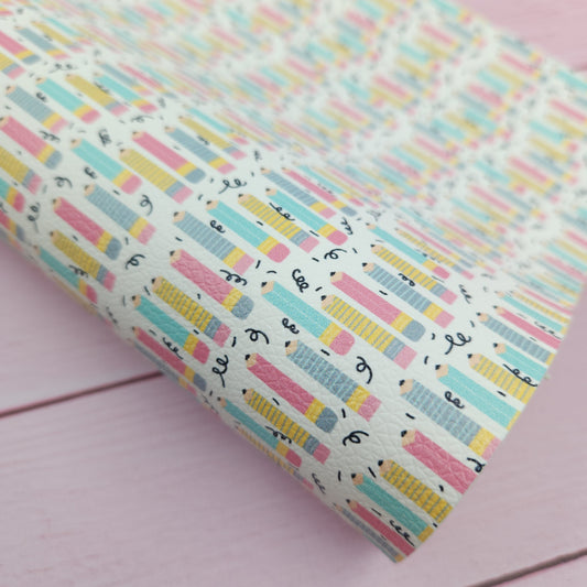 School Pencils Artisan Leatherette
