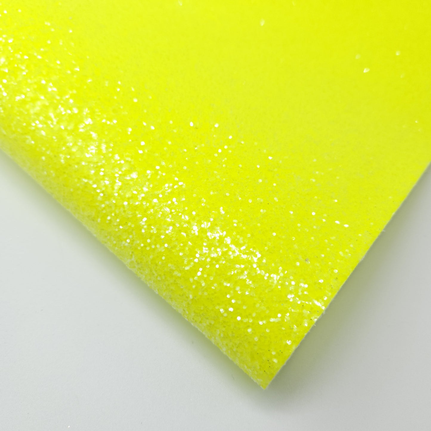Neon Yellow Chunky Glitter