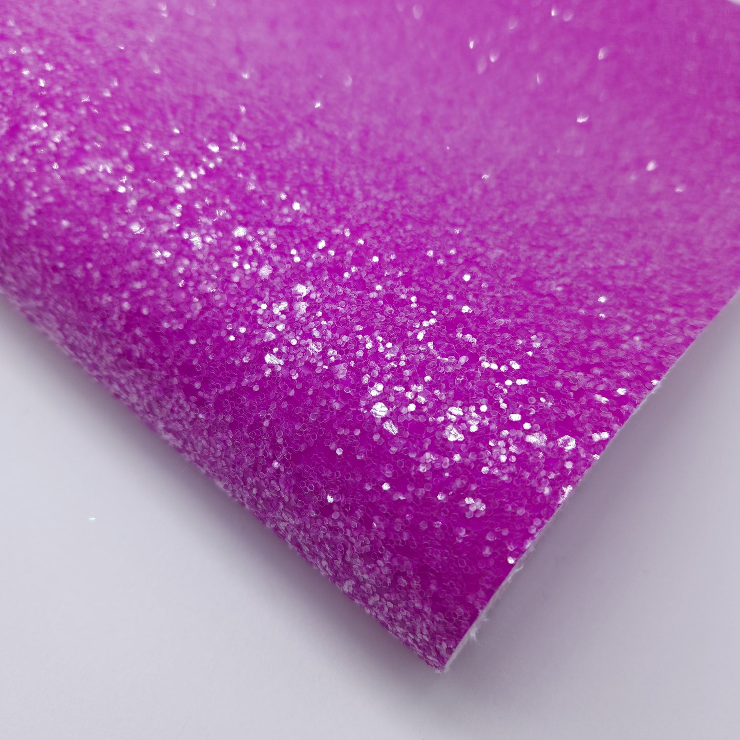 Neon Purple Chunky Glitter