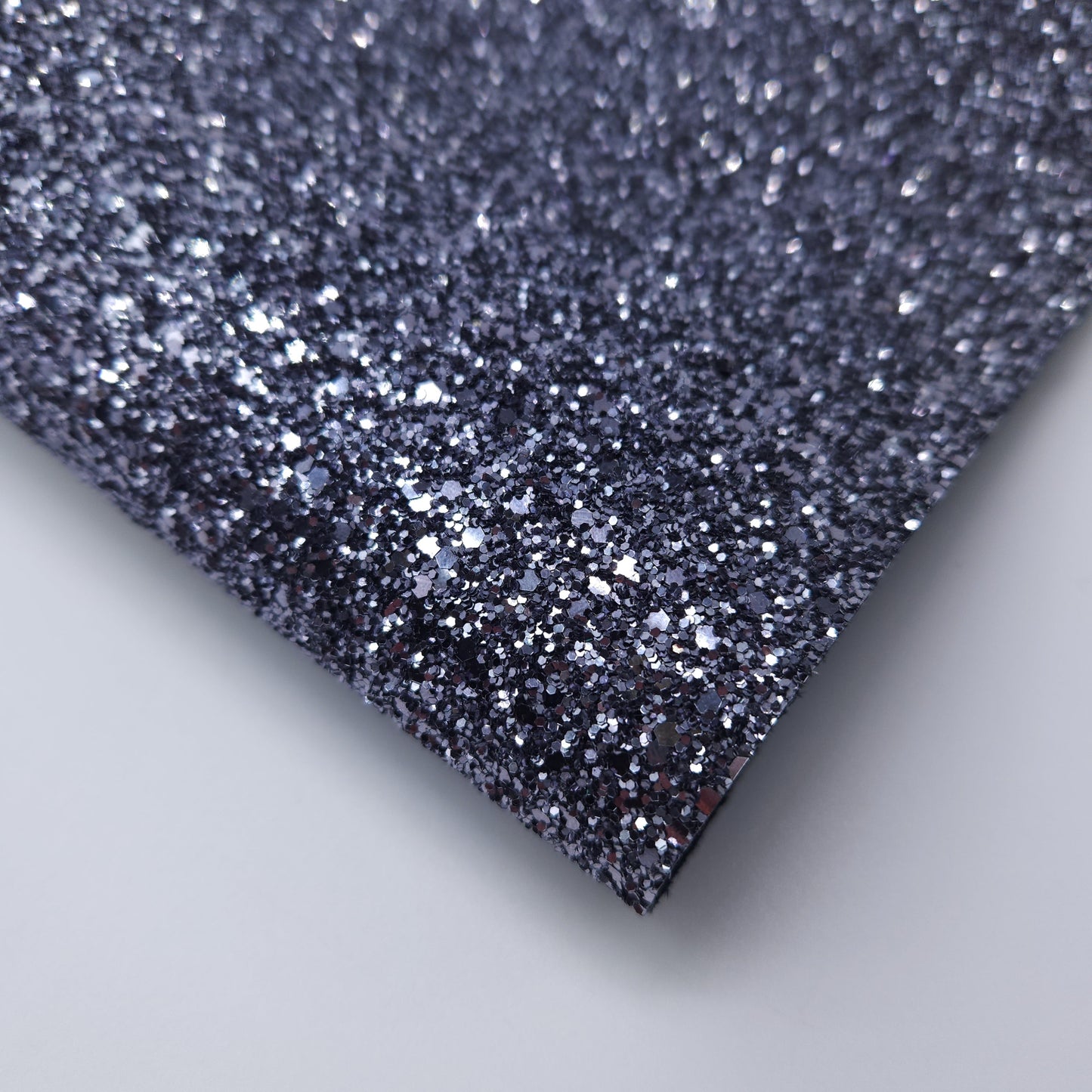 Gun Metal Chunky Glitter