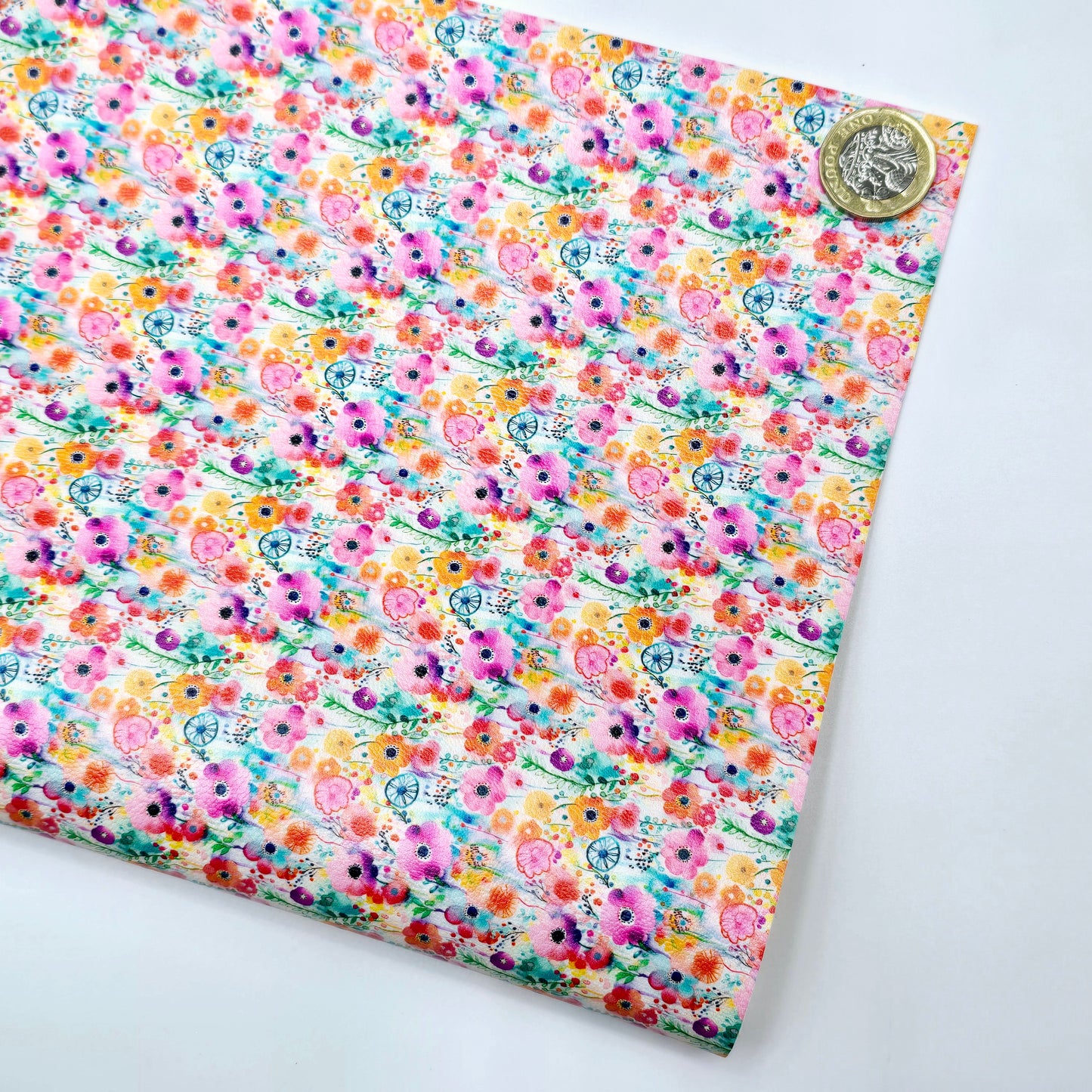 Paint by Flowers Style 3 Artisan Leatherette