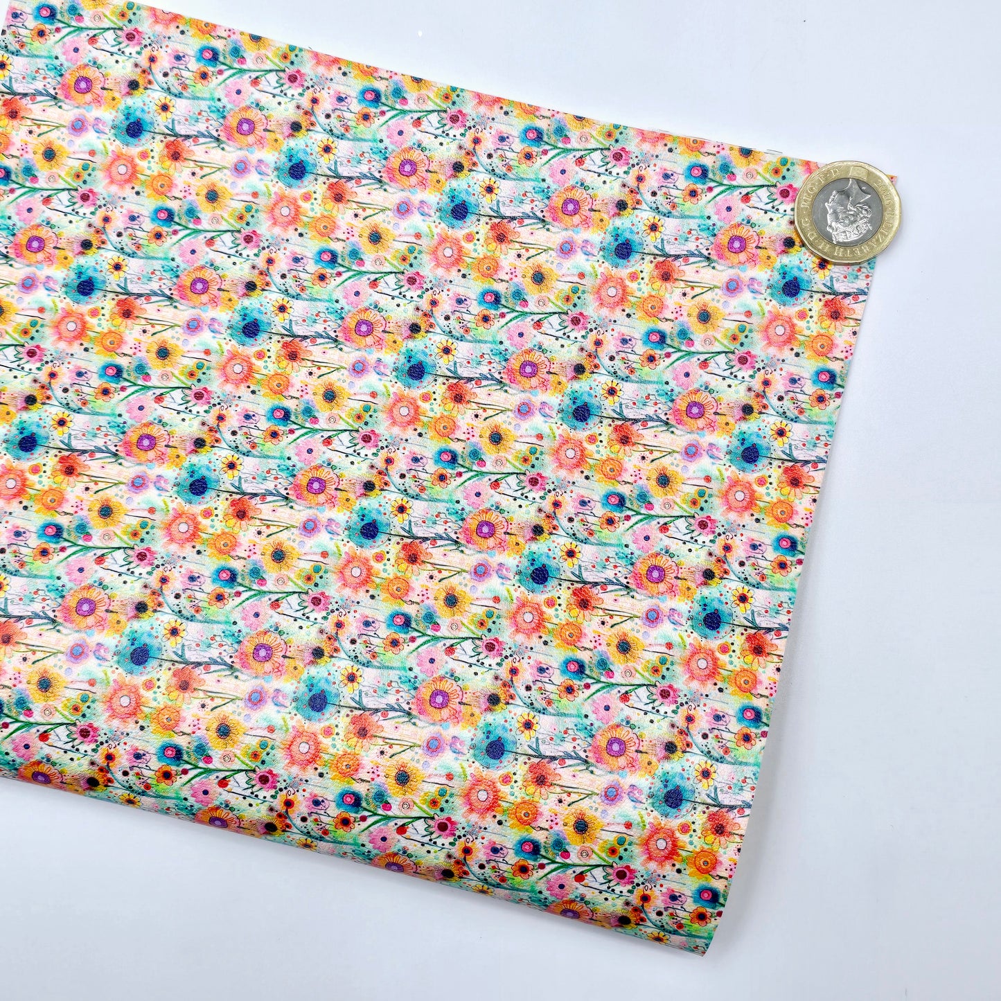 Paint by Flowers Style 1 Artisan Leatherette