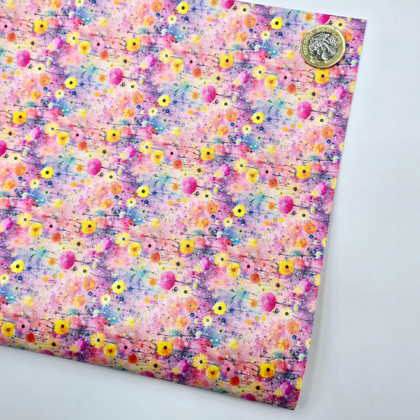 Paint by Flowers Style 6 Artisan Leatherette