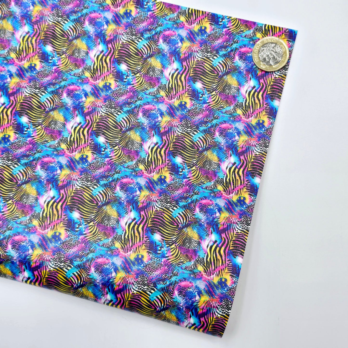 Wild Animal Abstract Artisan Leatherette