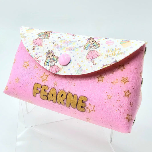 Personalised Birthday Mini Clutch