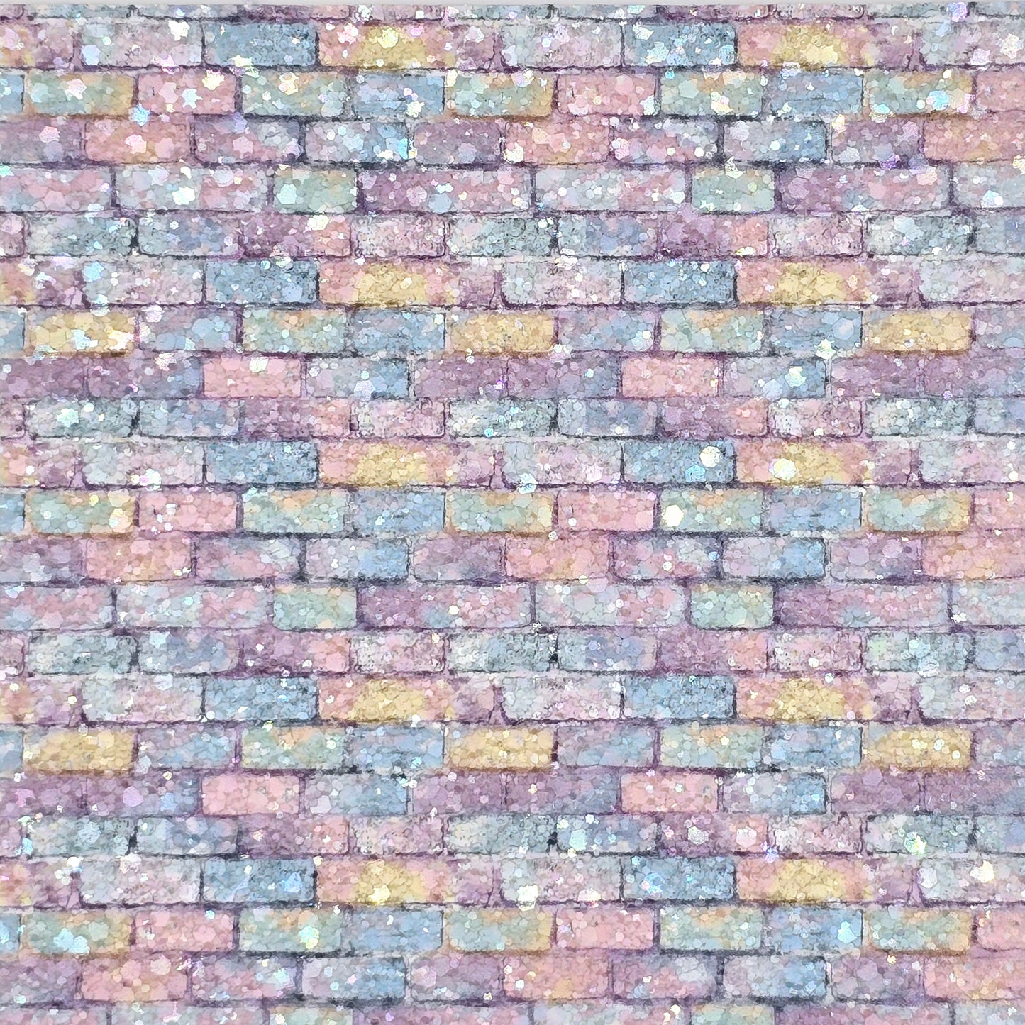 Pastel Bricks Chunky Glitter