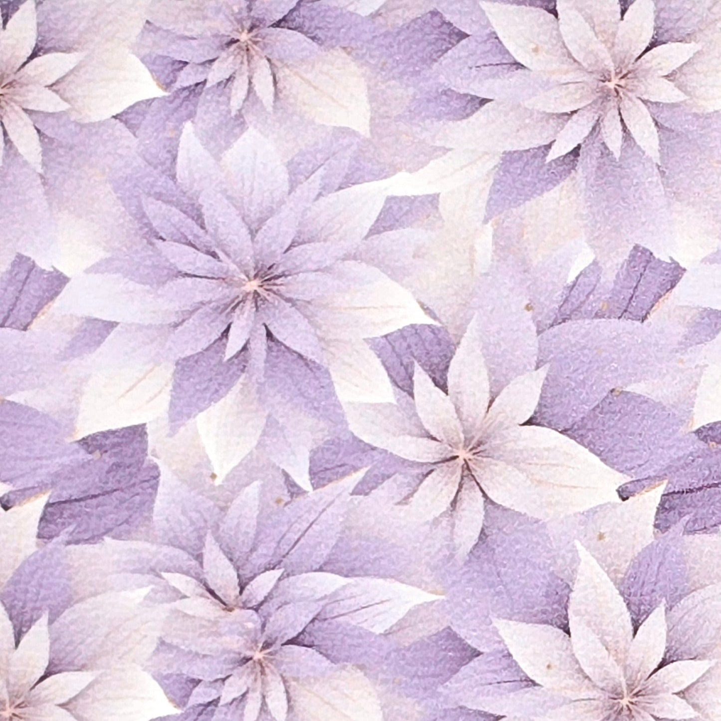 Lavender Christmas Star of Bethlehem Artisan Leatherette