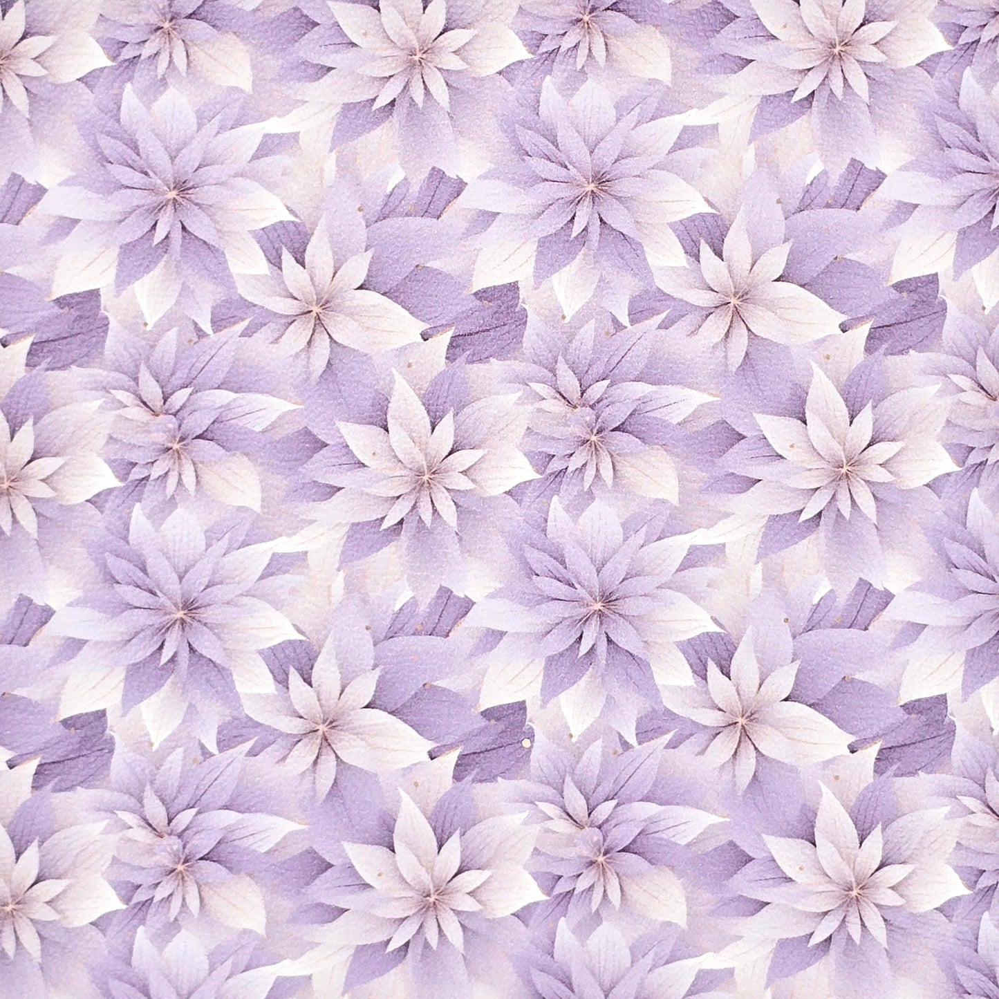 Lavender Christmas Star of Bethlehem Artisan Leatherette