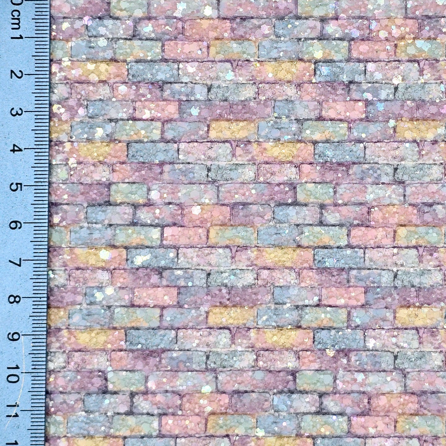 Pastel Bricks Chunky Glitter