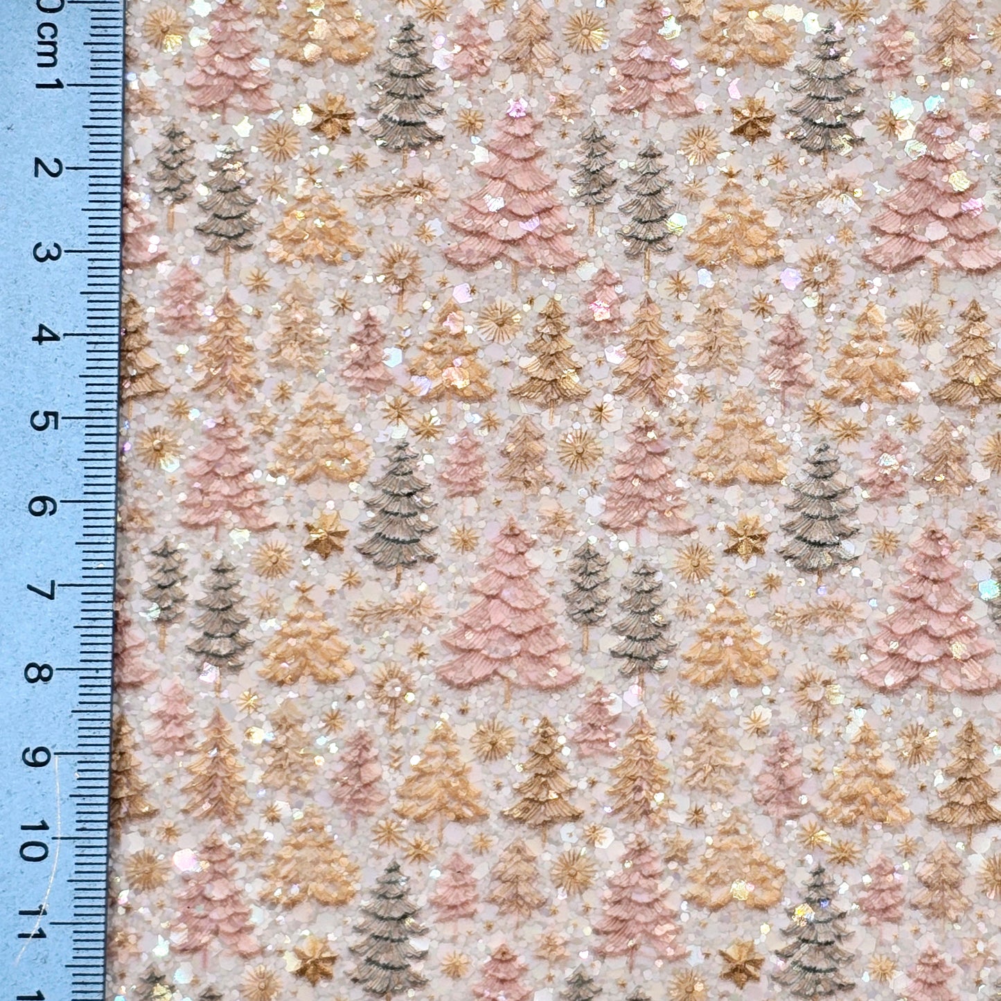 Pearlescent Christmas Trees Chunky Glitter