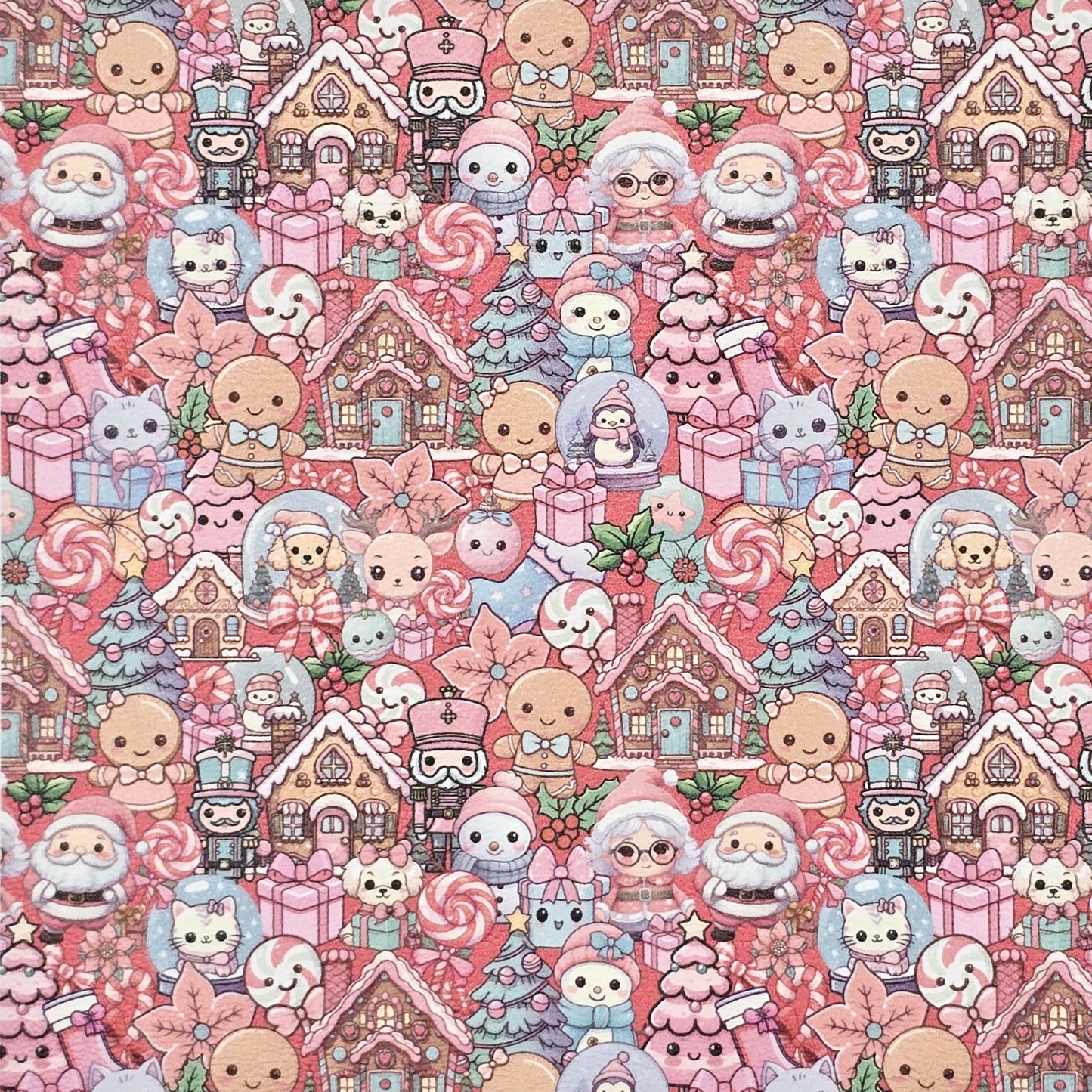 Christmas Frenzy Artisan Leatherette