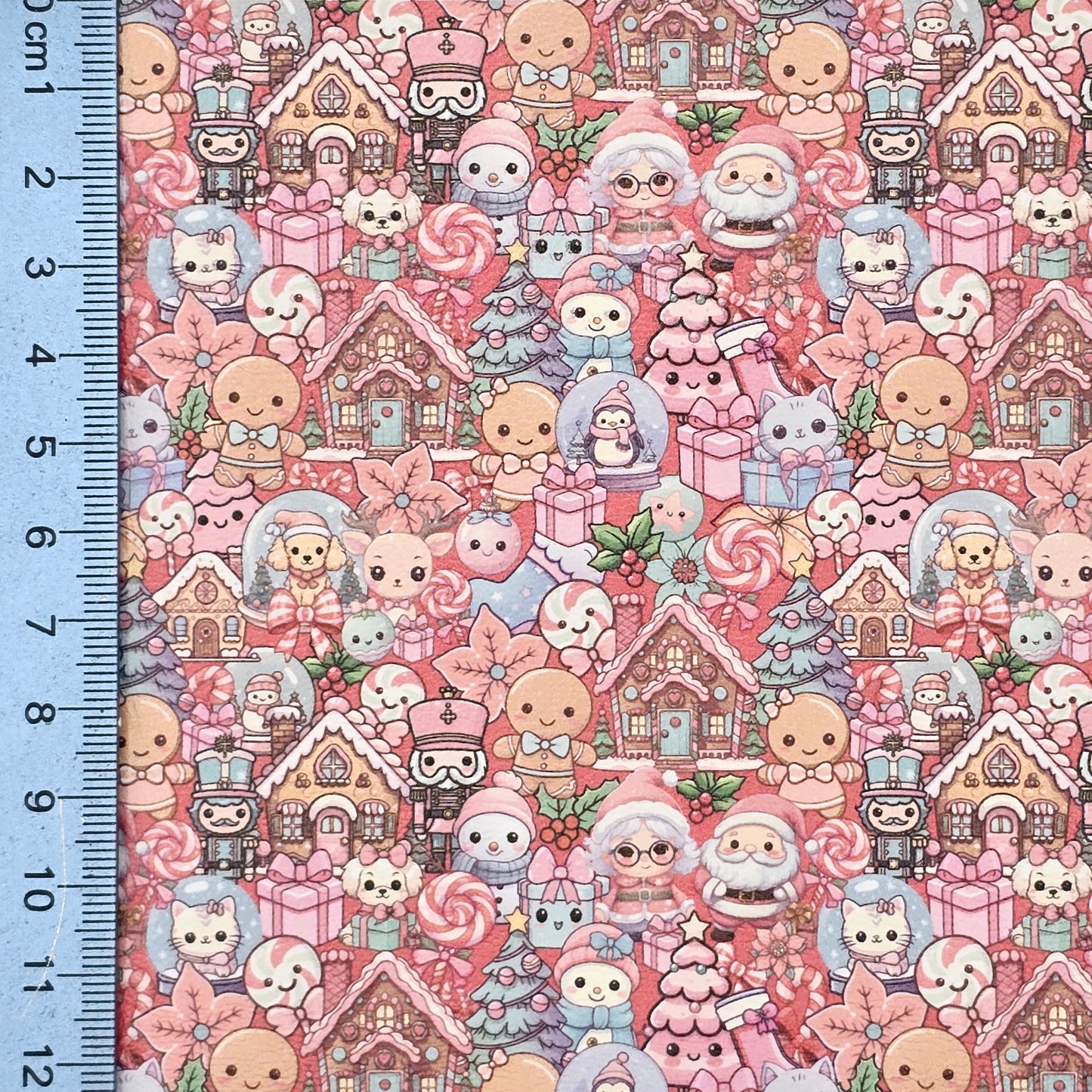 Christmas Frenzy Artisan Leatherette