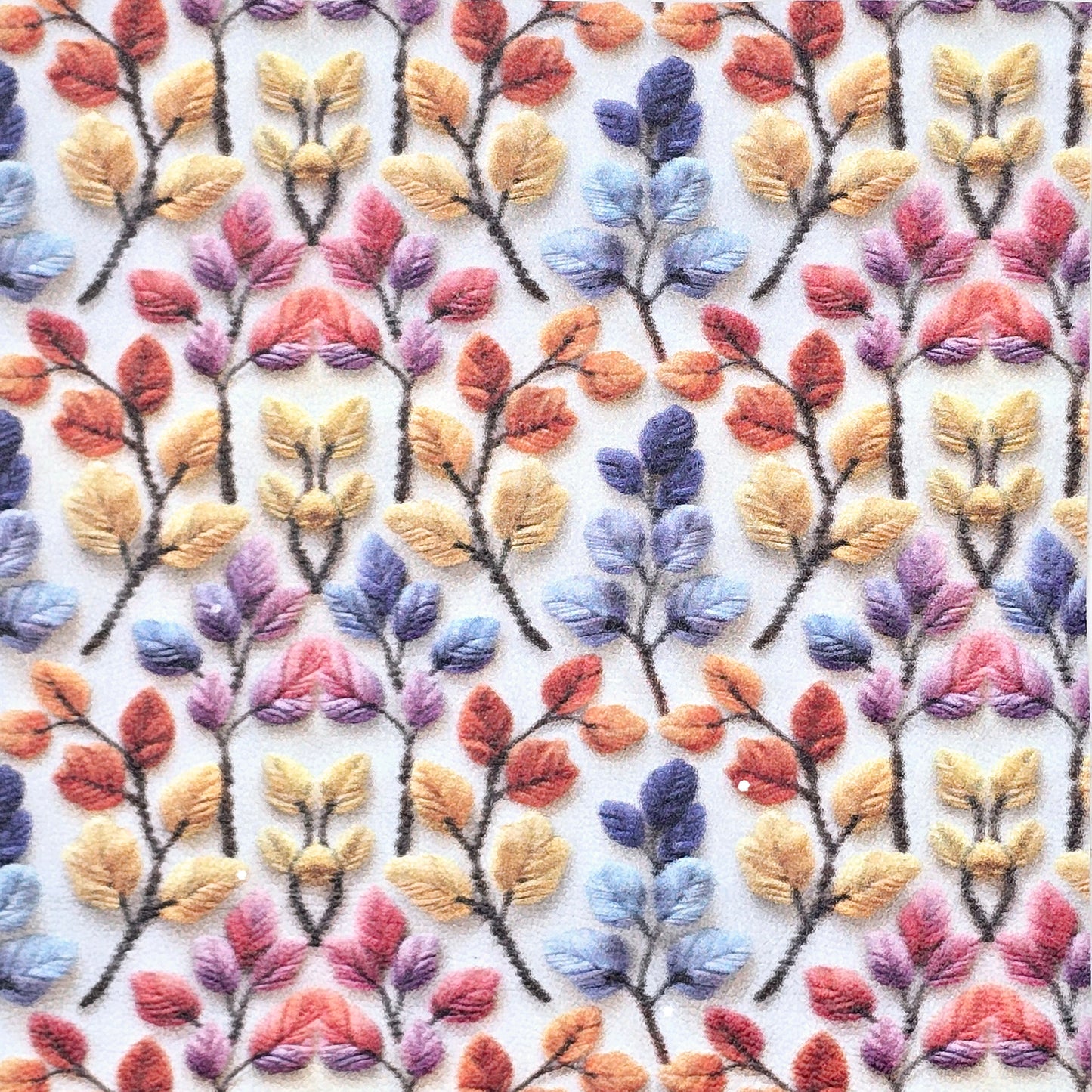 Autumn Leaves Artisan Leatherette