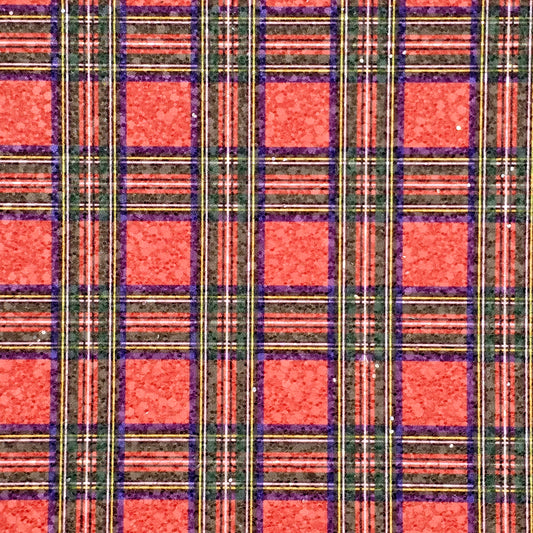 Traditional Tartan Chunky Glitter