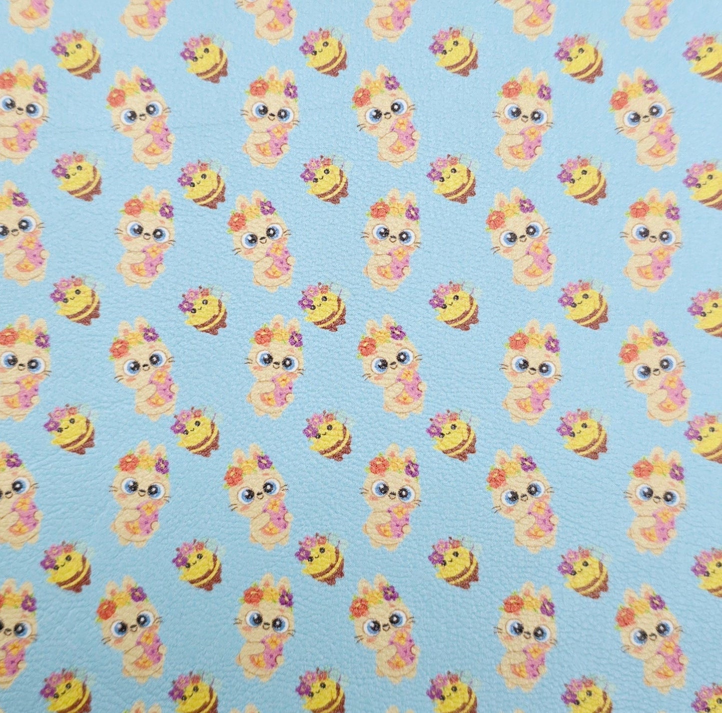 Easter Kitty Artisan Leatherette