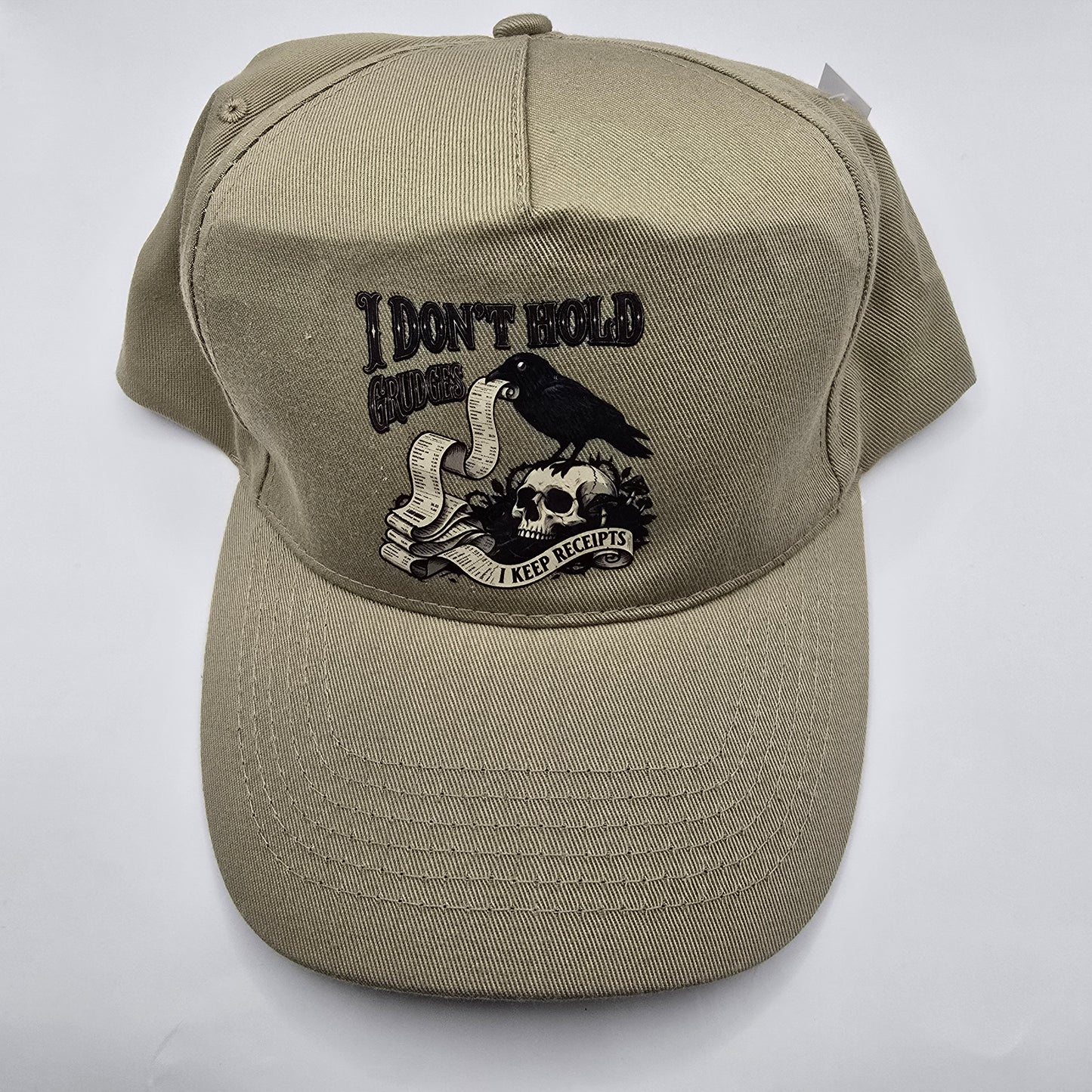 I Don't Hold Grudges Baseball Cap