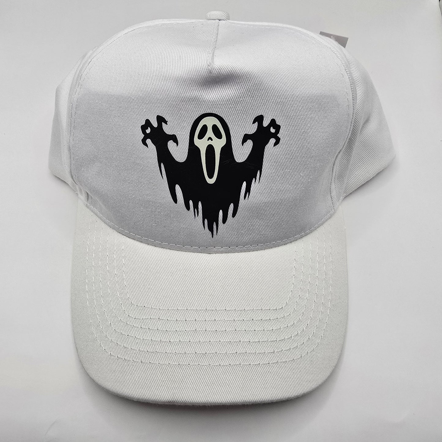 Ghost Baseball Cap
