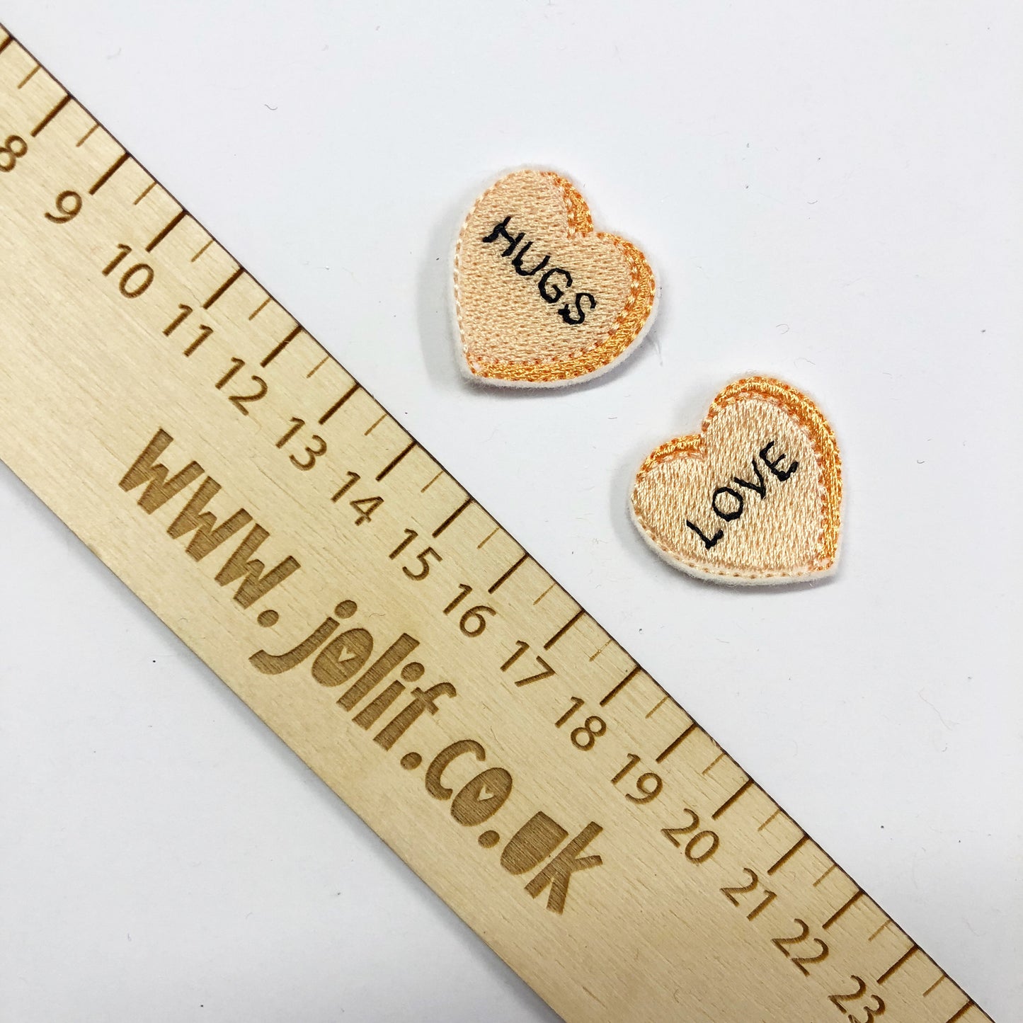 Sweet Heart Felties / Strip of 4