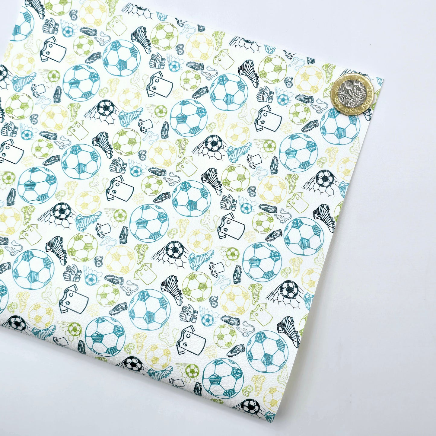 Football Sketch Artisan Leatherette