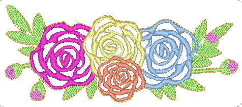 Unicorn Birthday ‘Chalk it’ wall Hanger | Digital Embroidery File