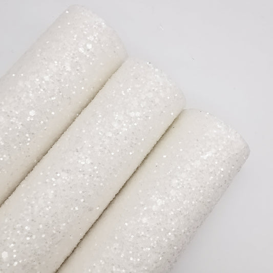 Sugar Frosting White Chunky Glitter