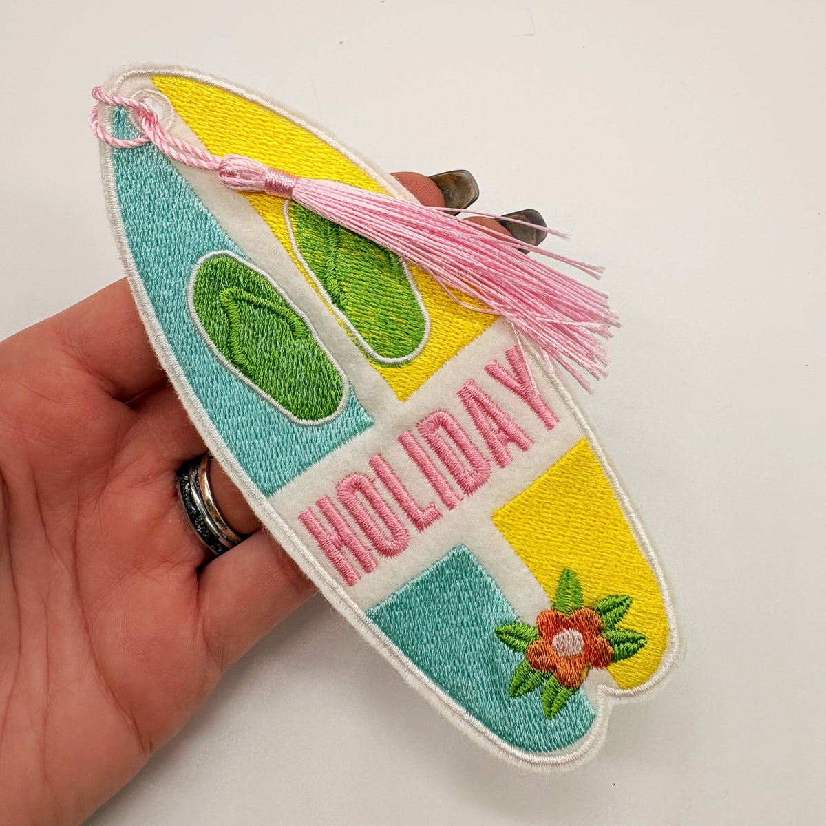 Holiday Surf Board Bookmark