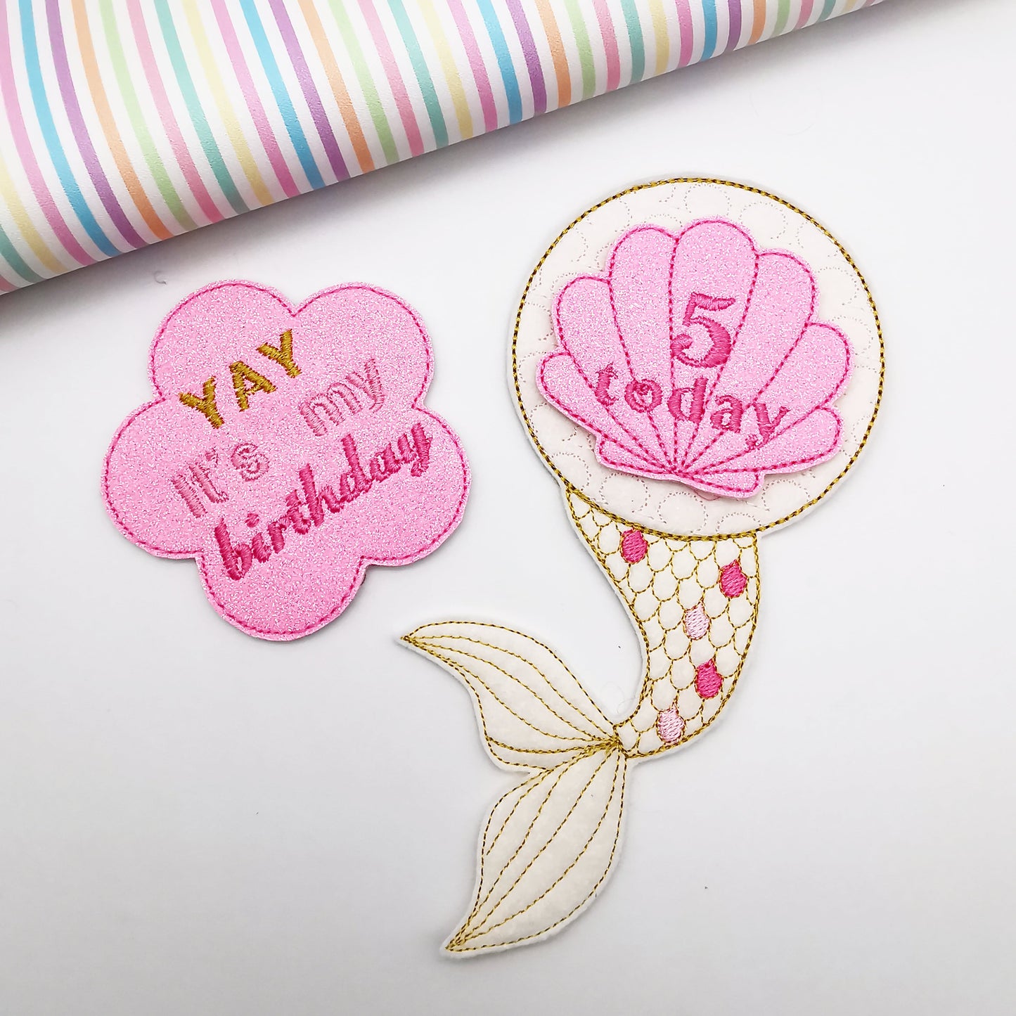 It's a Mermaid Thing Birthday Badge Kit
