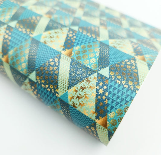 Christmas Foil Artisan Leatherette