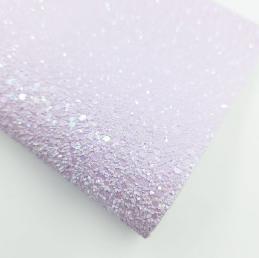 #55 Lilac Printed Chunky Glitter