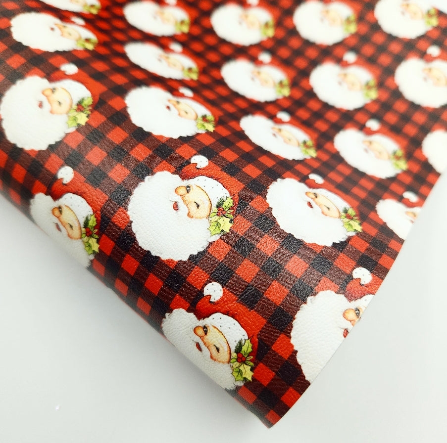 Buffalo Santa Plaid Artisan Leatherette