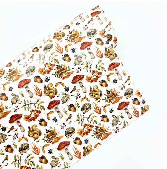 Vintage Autumn Artisan Leatherette