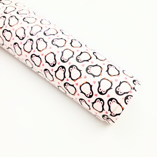 Penguin Hearts Artisan Leatherette