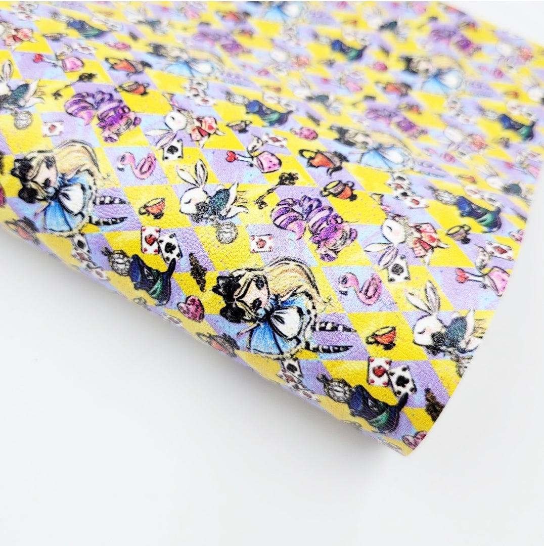 Alice in Wonderland Artisan Leatherette