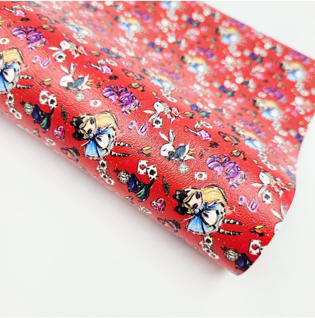 Alice in Wonderland Artisan Leatherette