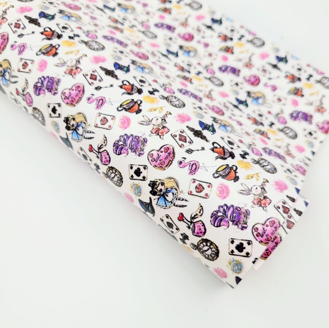 Alice in Wonderland Artisan Leatherette