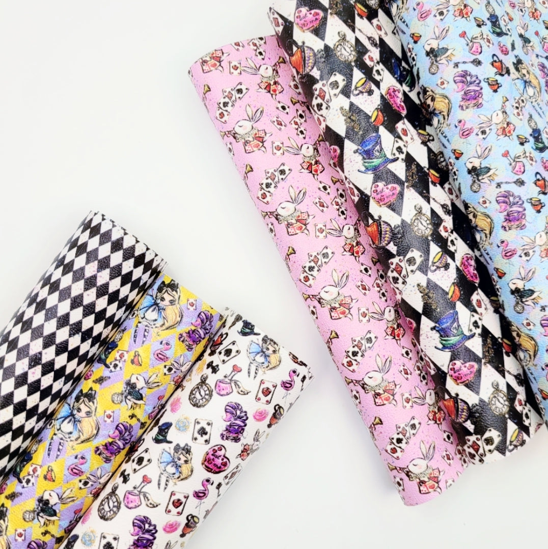 Alice in Wonderland Artisan Leatherette