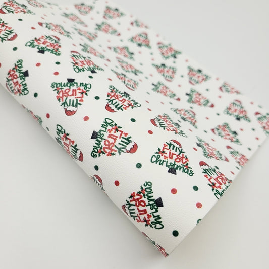 My First Christmas Artisan Leatherette