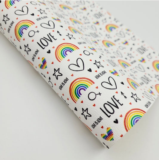 Love is Love Artisan Leatherette