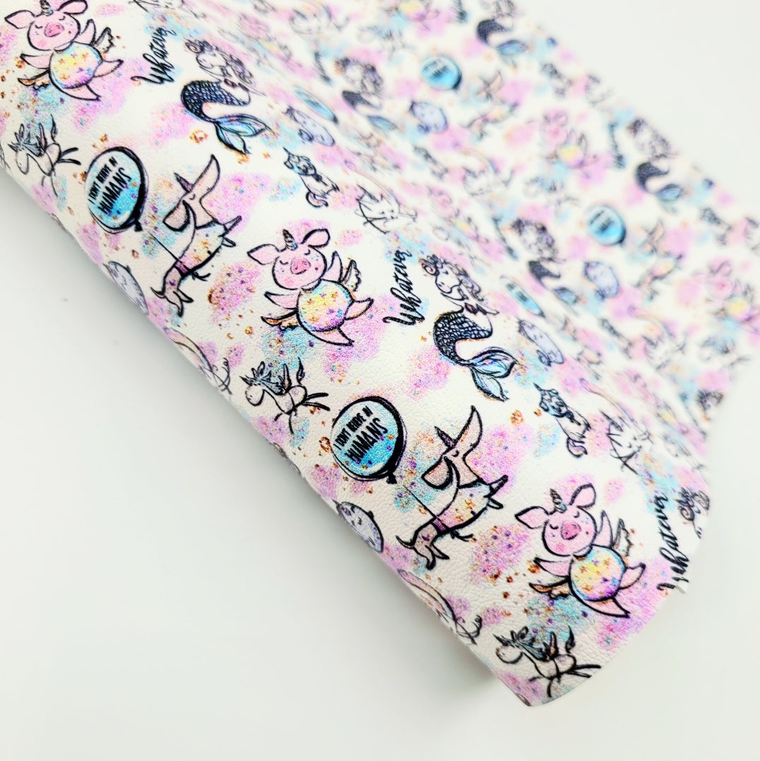 I Don't Believe in Humans Artisan Leatherette