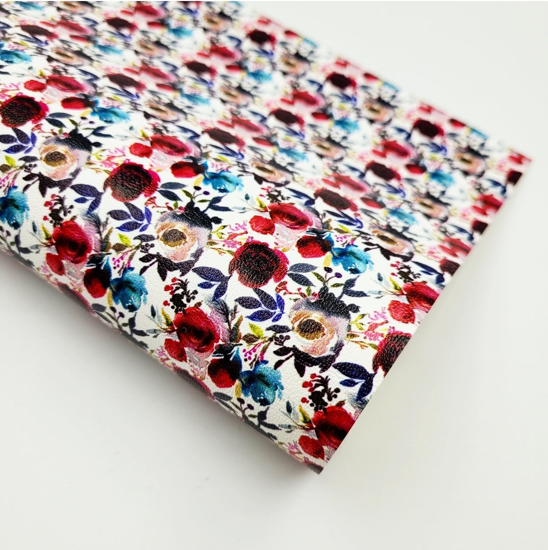 Merlot Roses Artisan Leatherette