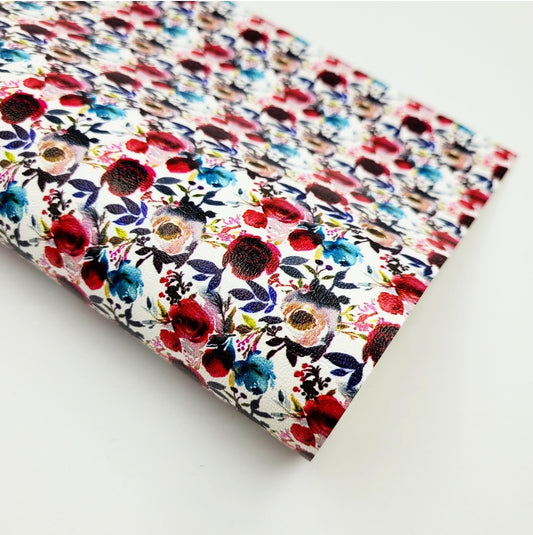 Merlot Roses Artisan Leatherette